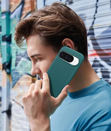 Miniatura 405 de FNTCASE Funda para iPhone 17 Pro: Fundas delgadas translúcidas de color azul claro compatibles con MagSafe, protección completa de la cámara