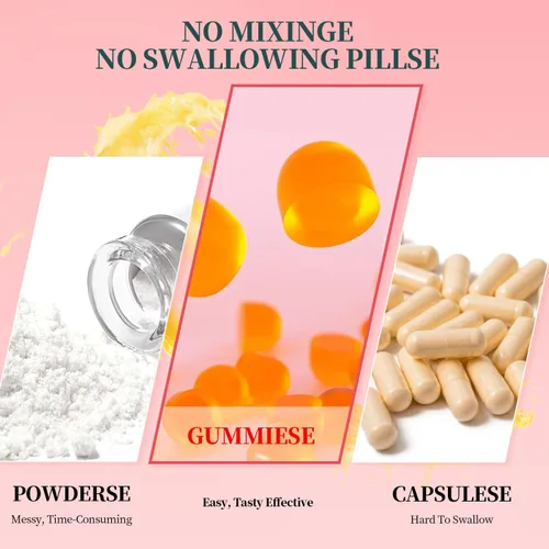 Miniatura 6 de Gomitas de Piña para Mujeres Equilibrio de pH, Probióticos Femeninos para la Salud Vaginal, Gomitas Nutritivas Femeninas, Apoyo Inmunológico