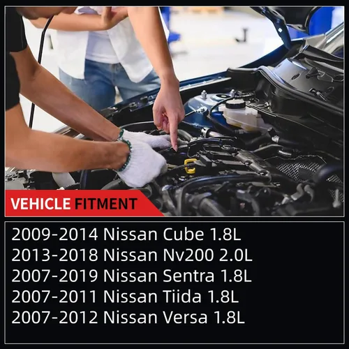 Miniatura 2 de Cuerpo del acelerador eléctrico compatible con Nissan Cube 2009-2014 2013-2018 Nissan Nv200 2007-2019 Nissan Sentra 2007-2012 Nissan Versa 1.8L
