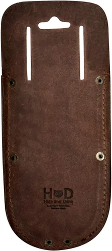 Miniatura 8 de Hide & Drink, Funda de cuero grueso para tijeras de podar con lazo para cinturón, funda de tijeras de jardín, sierra plegable, bolsa de herramientas