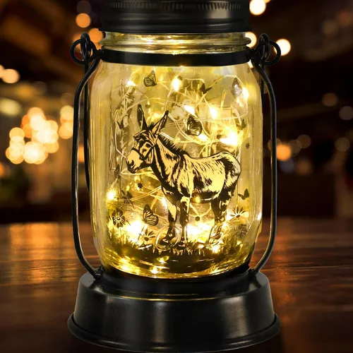 Miniatura 44 de Farol solar de Chihuahua, regalo para mujeres, hombres, mamá, cumpleaños, amantes de perro Chihuahua, luz conmemorativa pérdida de mascotas