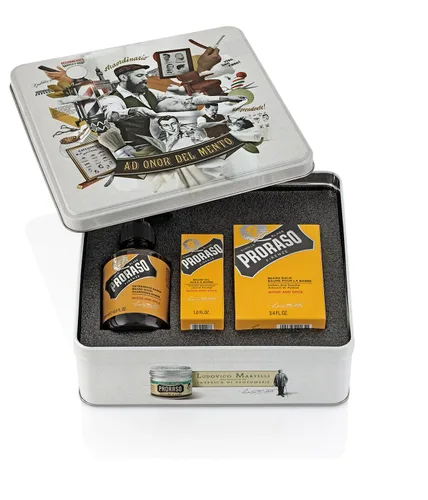 Miniatura 2 de Proraso - Kit de cuidado de barba para hombres con lavado de barba, aceite para barba y bálsamo para barba