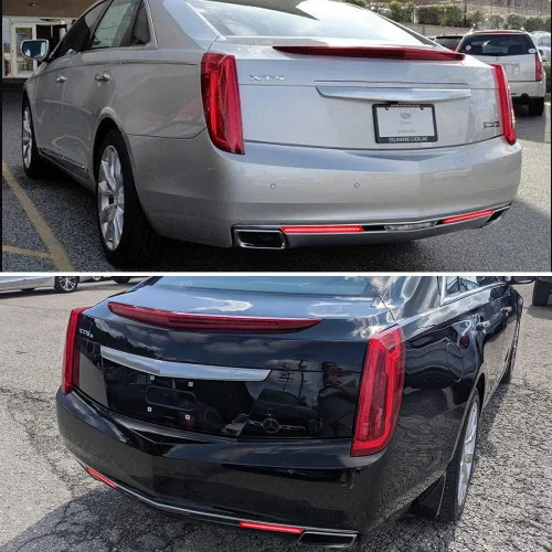 Miniatura 7 de 3 EN 1 LED Lente Roja Para 2013 2014 2015 2016 2017 Cadillac XTS Reflector de Parachoques Luces Traseras Señal de Giro Freno Luz de Stop y Lente