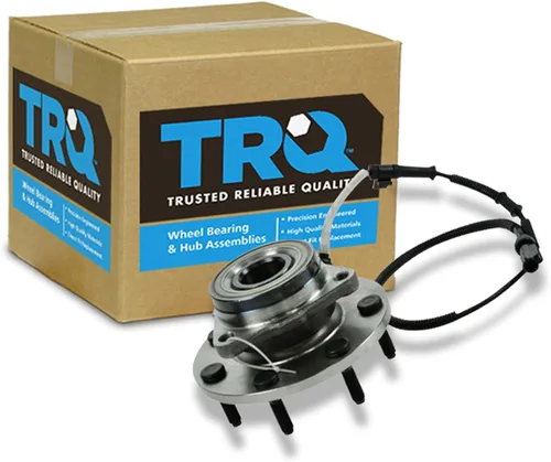 Miniatura 13 de TRQ Cojinete de rueda delantera y conjunto de cubo con sensor ABS compatible con Toyota Sequoia 2008-2022 Tundra 2007-2021