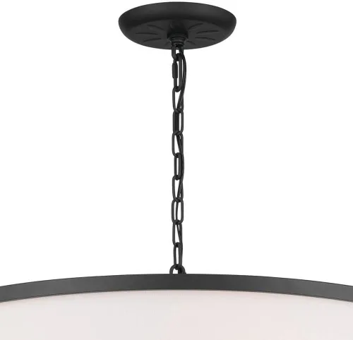 Miniatura 7 de Kichler Heddle - Lámpara de araña de 3 luces de 15.5 pulgadas, color negro texturizado