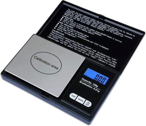 Miniatura 5 de Weighmax Classic 3805 Series - Báscula digital de bolsillo, 100 x 0.00 oz, color negro