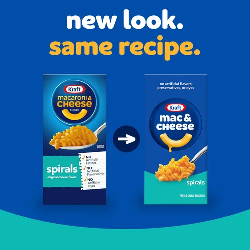 Miniatura 5 de Kraft Spirals Original Mac & Cheese - Cena de Macarrones con Queso, Caja de 5.5 oz