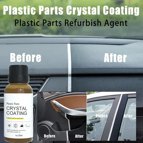 Miniatura 3 de Revestimiento de cristal para plástico del carro, revestimiento de cristal de piezas de plástico, revestimiento de cristal para automóvil, agente
