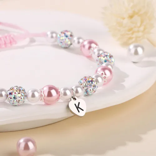 Miniatura 4 de JoycuFF Bracelets for Girls Teen Girls, Natural StonePink Pearls , ' Birthday Christmas Gifts for Daughter Granddaughter Niece