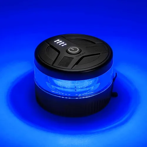 Luz de baliza inalámbrica magnética, luces estroboscópicas LED recargables USB-C para camión, mini luz de advertencia de seguridad de emergencia