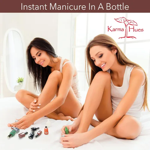 Miniatura 7 de Karma Naturals Esmalte de uñas – No tóxico, vegano y libre de crueldad (Bailey, 0.43 onzas líquidas)