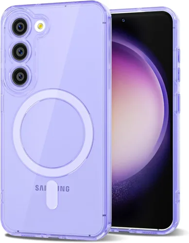 Miniatura 49 de Svanove Funda para Samsung Galaxy S22 Transparente Compatible con Magsafe Silicone, Funda Magnética Mag Safe Transparente Delgada Bonita, Estética