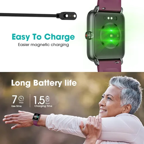 Miniatura 5 de Pautios Pedometer Watch Senior Friendly No App/Phone Required, Waterproof Fitness Tracker Watch with Step Counter Calories/Sleep Tracker for Walking