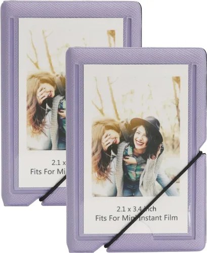 Miniatura 16 de Mini álbum de fotos Polaroid pequeño de 2x3 para película de cámara de 3 pulgadas Fujifilm Instax Mini 12 11 9 99 8 7+ 40 EVO, HP Sprocket, tarjetas