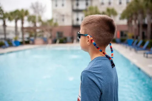 Miniatura 4 de Ukes Correas para gafas de sol y gafas de algodón para niños, paquete de 3 (gafas no incluidas)
