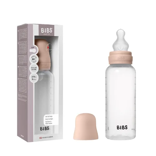 Miniatura 16 de BIBS Biberón para bebé 5 oz / 150 ml de goma natural de látex con pezón - Anti-cólico, libre de BPA, pezón redondo, flujo lento, ligero y fácil