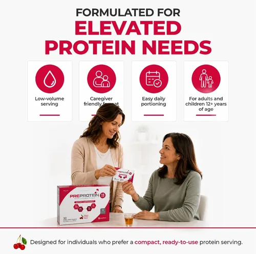 Miniatura 3 de PreProtein Paquetes de proteína líquida, 0.53 oz de proteína de colágeno, sin azúcar, cereza, 1 onza líquida de una sola porción, paquete de 30
