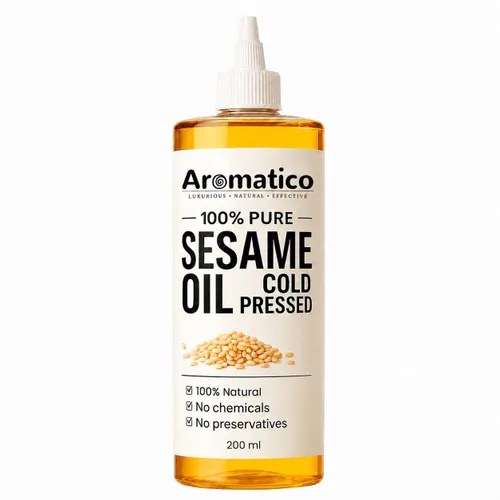Miniatura 13 de Aromatico 100% Pure Argan Oil 7 fl oz – Lightweight, Non-Greasy Hair & Skin Oil for Smooth, Shiny Hair & Deep Moisture – Cold Pressed Multipurpose