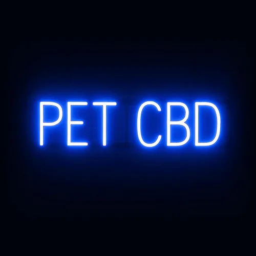 Miniatura 41 de SpellBrite Cartel E-JUICE Señalización de tienda de humo con aspecto de neón, luces LED azules 22.3 x 6.3 pulgadas