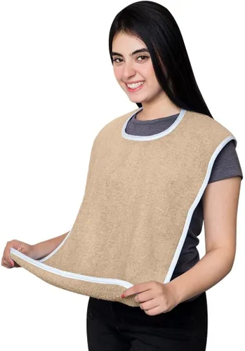 Miniatura 7 de Avalon Towels Adult Bibs for Women 100% Cotton Bib for Adults for Eating - Terry Cloth Adult Bibs for Men Clothing Protectors