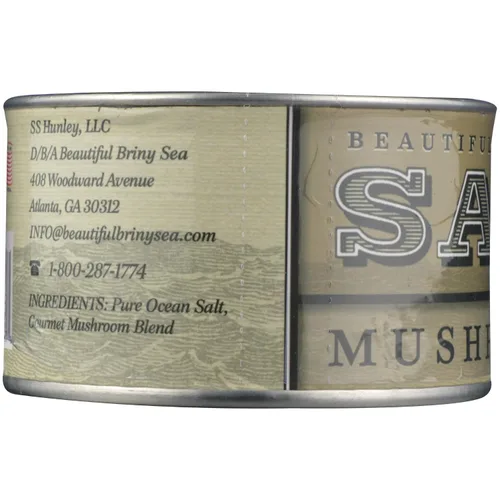 Miniatura 2 de BEAUTIFUL BRINY SEA Sal marina de champiñones, 4 OZ