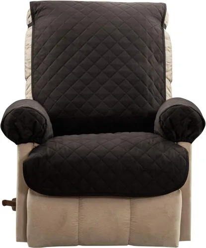 Miniatura 12 de Zenna Home Funda reversible para muebles, funda para sofá, marrón