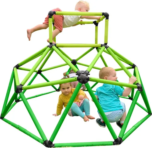 Miniatura 10 de Eezy Peezy Barras de Mono Torre de Escalada - Conjunto de Juego Activo para Interiores y Exteriores Equipo de Cúpula de Escalada Juguetes