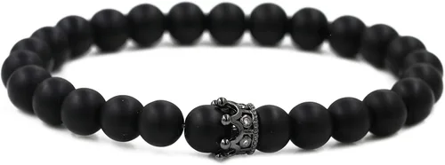 Miniatura 4 de Pulseras de distancia para parejas con elástico fuerte para la amistad de su rey y reina