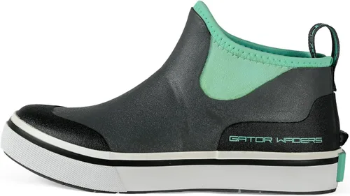 Miniatura 14 de Gator Waders Botas de Campamento de Malla de Aire para Mujeres - Botas de Tobillo Duraderas Transpirables Antideslizantes Impermeables para Acampar