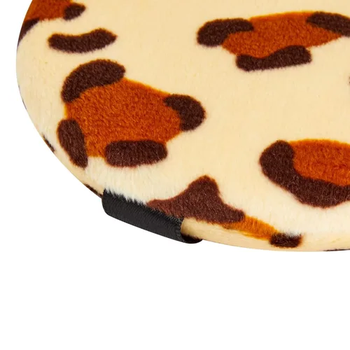Miniatura 6 de Glamlily Paquete de 24 polvos de maquillaje con estampado de leopardo para polvo suelto y prensado, extra grande, grande, pequeño (3 tamaños)