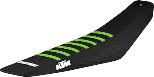 Miniatura 2 de Enjoy Mfg Funda de asiento - Compatible con KTM 2023 SX-SXF 125-450 Logo #352 (Todo Azul KTM KTM Costillas Naranja KTM Enjoy Logos)