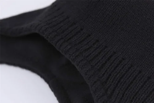 Miniatura 4 de Connectyle Gorros de invierno cálidos para hombre, con forro polar y orejeras, gorro de reloj diario