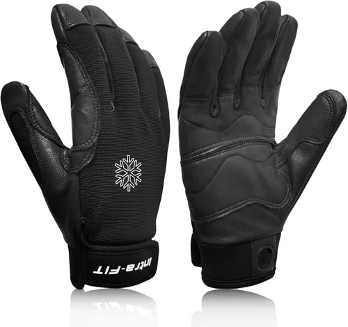 Miniatura 8 de Guantes de escalada, guantes de cuerda, perfectos para rappel, rescate, roca, árbol, pared, escalada de montaña