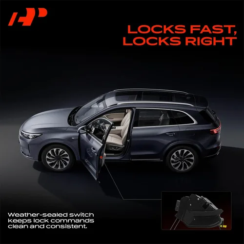 Miniatura 3 de A-Premium Conjunto de actuador de cerradura de puerta delantero izquierdo del conductor compatible con Nissan Sentra 2013-2019 Sedán, sin llave