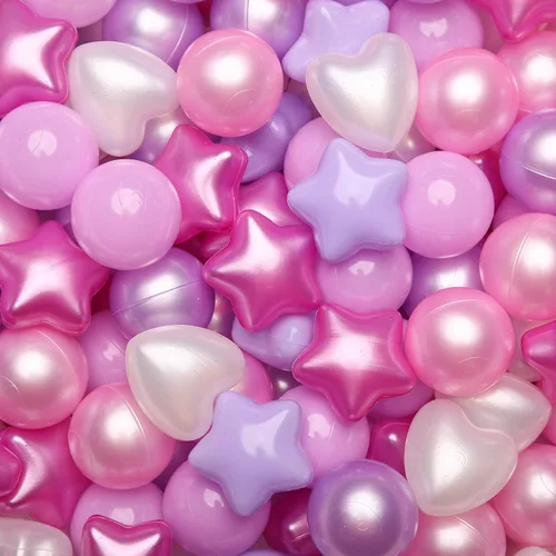 Miniatura 19 de GOGOSO Pelotas para Piscinas de Pelotas para Niños Pequeños Paquete de 50 100 200 Pelotas de Plástico con Forma sin Ftalatos sin BPA No Tóxicas