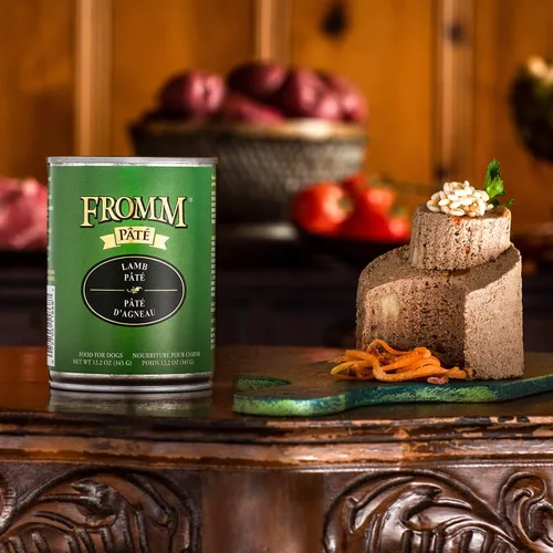 Miniatura 2 de Fromm Comida para perros con paté de cordero - Comida húmeda prémium para perros - Receta de cordero - Caja de 12 latas