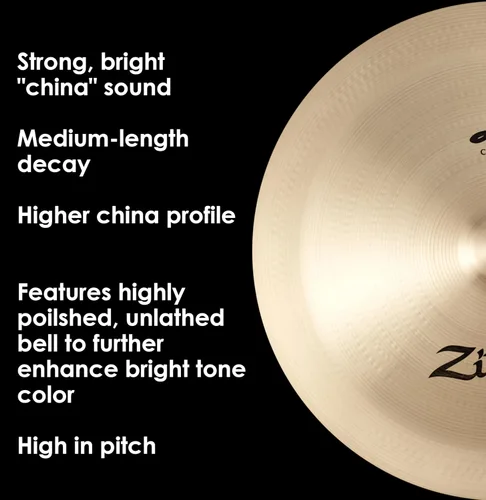 Miniatura 4 de Avedis Zildjian Company A Series China - 18 pulgadas de altura
