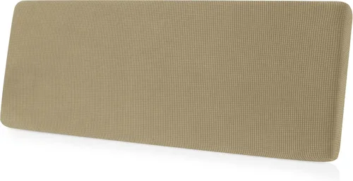 Miniatura 60 de CHUN YI - Funda elástica de cojín para sofá biplaza, funda de asiento de sofá con tela jacquard de elastano (mediana, color marfil blanco)