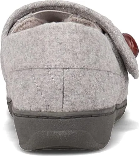 Miniatura 4 de Vionic Women's Indulge Jackie Flannel Slip On Slipper- Comfortable Spa House Slippers that include Three-Zone Comfort with Orthotic Insole Arch