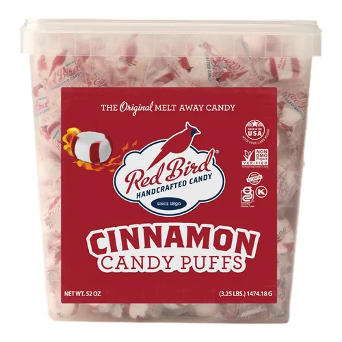 Miniatura 13 de Red Bird Caramelo de frambuesa azul, envuelto individualmente, caramelo único, tubo de 22 onzas