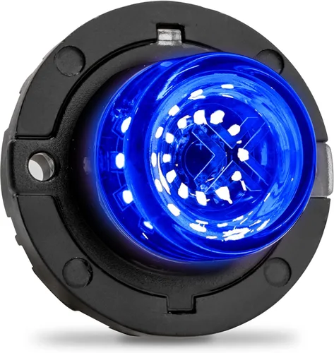 Miniatura 22 de Lamphus SnakeEye III Ámbar 12W LED Luz Estroboscópica Oculta [Montaje Cónico de Faro / Luz Trasera] [Clasificación SAE] Luz de Emergencia
