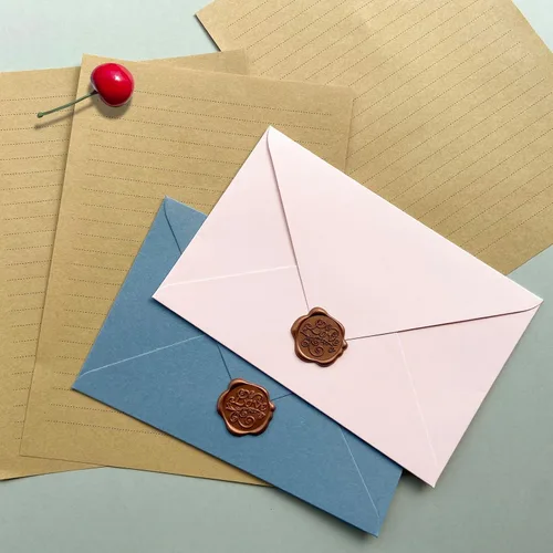 Miniatura 6 de Tuhangcc Juego de papelería de terciopelo de alta calidad, diseño único con 24 hojas de escritura, 12 sobres (4 x 6), elegante kit de escritura