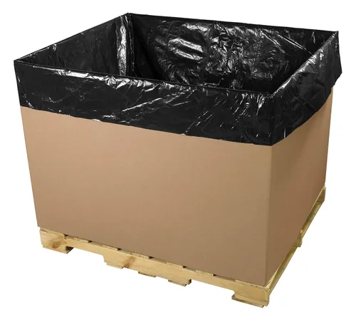 Miniatura 3 de Poly Bag Guy 51" x 49" x 73", 3 mil (50/caja) cubiertas de plástico negro para paletas