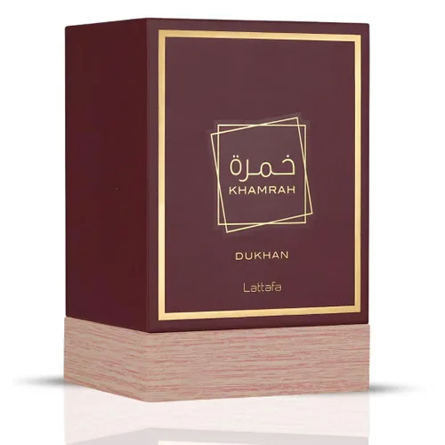 Miniatura 3 de Lattafa Khamrah Dukhan para Unisex Eau de Parfum en Spray, 3.4 onzas / 100 ml