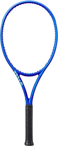 Miniatura 7 de Wilson Ultra 100 V5 - Raquetas de tenis para adultos, ensartadas con Sensation 16 Natural a media tensión de rango