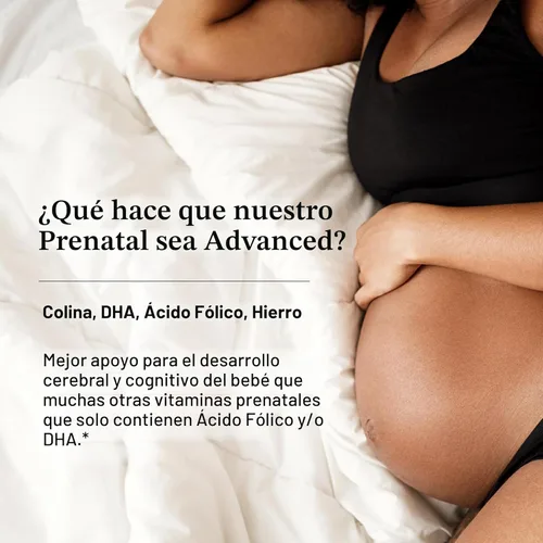 Miniatura 4 de One A Day Vitaminas prenatales avanzadas prenatales con ácido fólico, colina, DHA y hierro, vitaminas para el embarazo para mujeres para apoyar