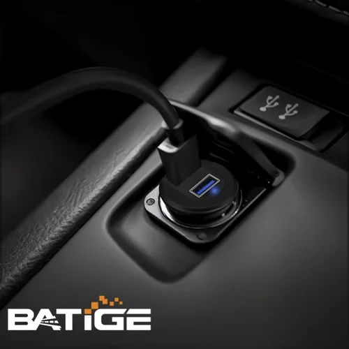 Miniatura 5 de Cable USB 3.0 de aleación de doble puerto para salpicadero de automóvil, macho a hembra, con indicador LED, cable de extensión para automóvil