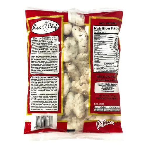 Miniatura 2 de PeruChef Chuño Blanco Entero Peruano Patatas blancas enteras secas 11 oz