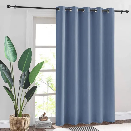Miniatura 101 de RYB HOME - Cortinas opacas para patio - Cortinas con ojales sólidos, paneles de ventana grandes, eficiencia energética, cortinas de privacidad