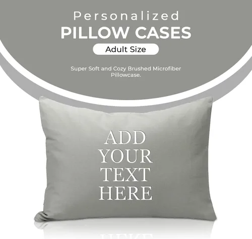 Miniatura 2 de Personalized Passion Fundas de almohada de tamaño estándar (20 x 26 pulgadas), fundas de almohada estándar con cierre de sobre, suaves y acogedoras
